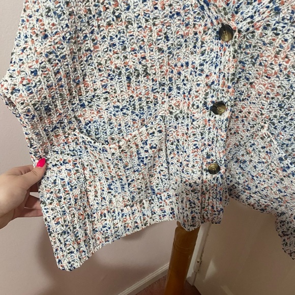 NWOT Multi-colored Knit Sweater - Picture 3 of 6